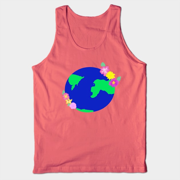 Wolrd View Tank Top by DesignsbyYoungs